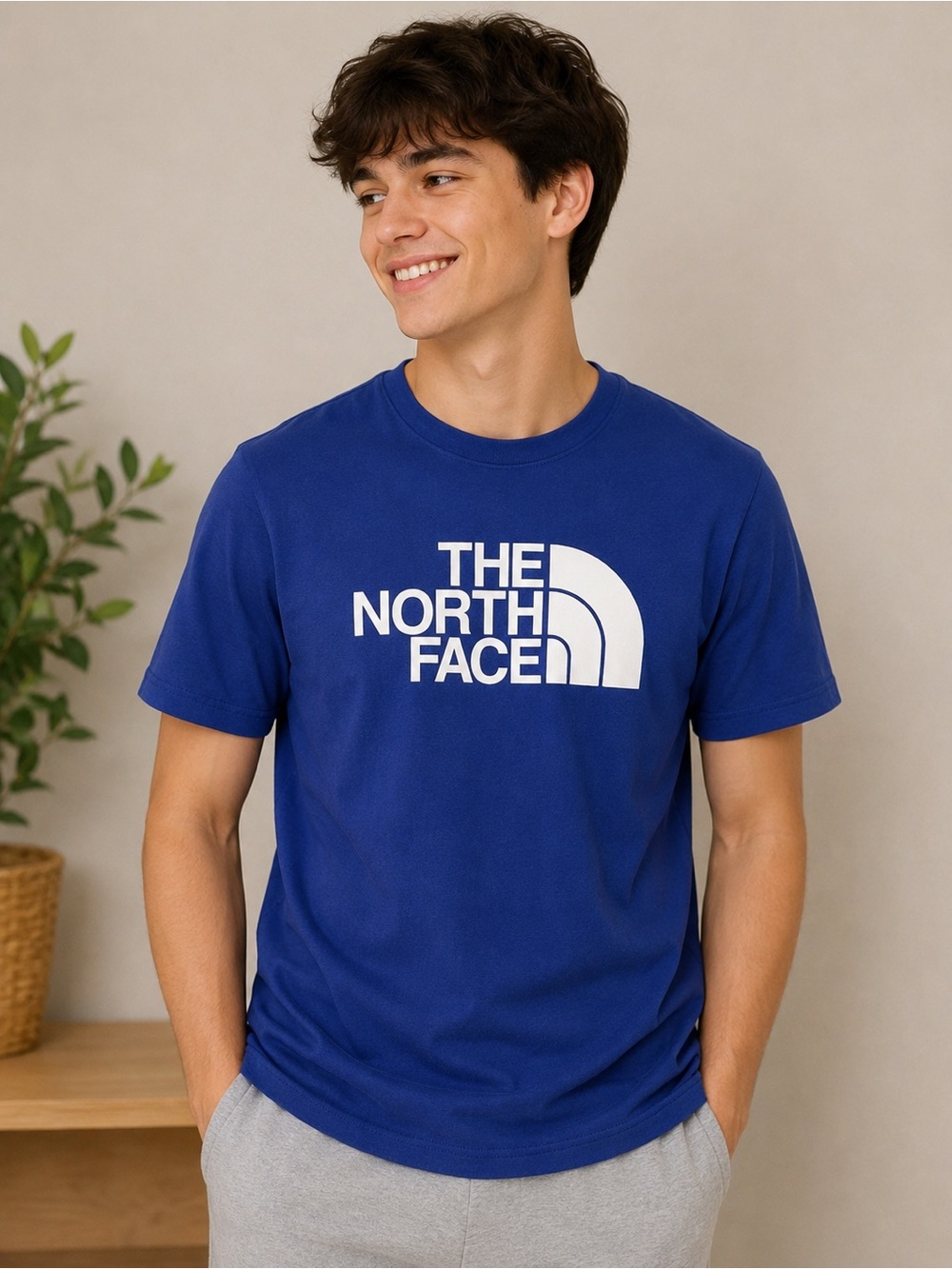 The‎ North Face Violet Blue Short Sleeve Tee Size M NWOT